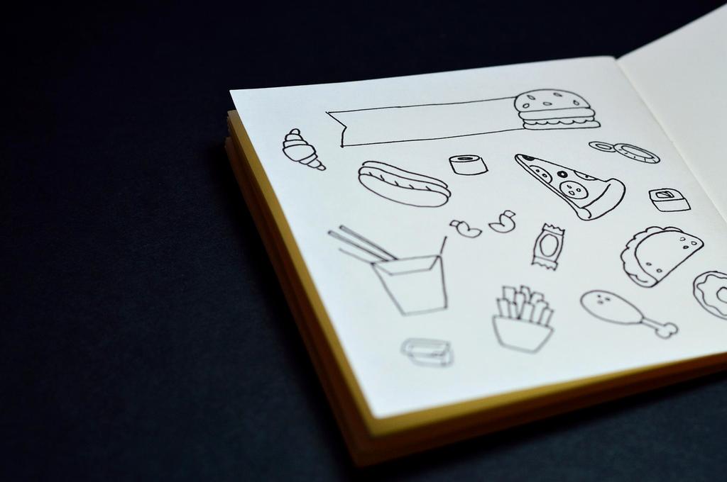 Ilustracja kontaktu - artyści rozmawiający przy biurku